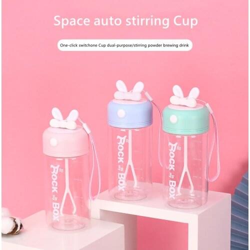 The New Rabbit Automatic Mixing Cup , Outdoor Sports Intuitive Happiness , Made of Food-Grade Materials Suitable Lazy People