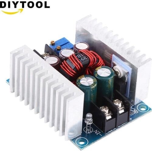 300W 20A DC-DC Buck Converter Step Down Module Constant Current LED Driver Power Step Down Voltage Module Electrolytic Capacitor