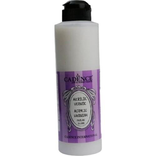 Cadence Ultimate Glaze Water Based Thick Glaze Varnish Matt Matt Varnish 250ml Semi-Matt Stone Secret Matte Velvet