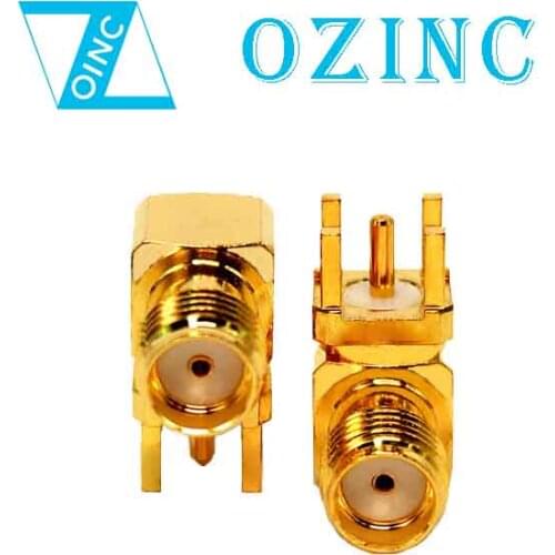 Connector Socket SMA-KWHD RF Connector SMA-KWE Female Bent PCB Antenna Base