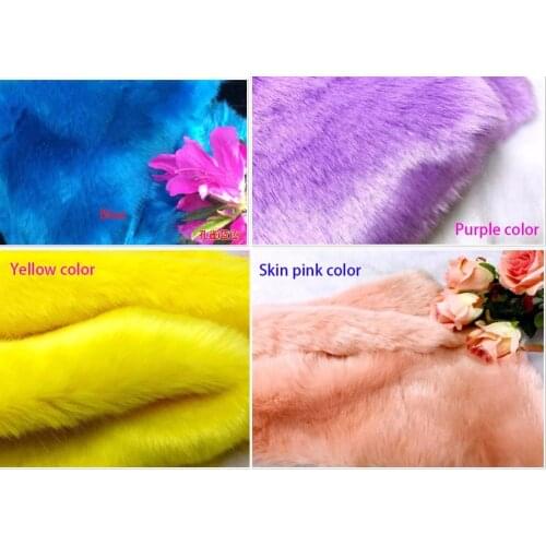 Thicker Imitation rabbit fur plush fabric,faux fur,Clothing counter carpet decoration materials,160cm*45cm(half yard)/pcs