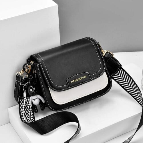 Luxury Handbags Women Bags Brand Designer Crossbody Small Messenger Shoulder Bag Bolsa Feminina Clutch Wide Strap