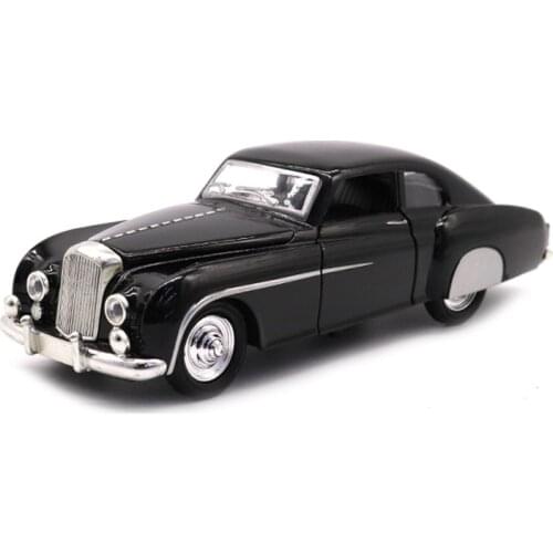 1:28 for Bentley Continental Retro Classic Car Alloy Model Toy Cars Diecasts Toy Vehicles Car Toys for Children Kids Xmas Gifts