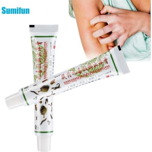 1Pc Dermatitis Eczema Cream Psoriasis Antipruritic Ointment Antibacterial Anti-Itch Herbal Plaster