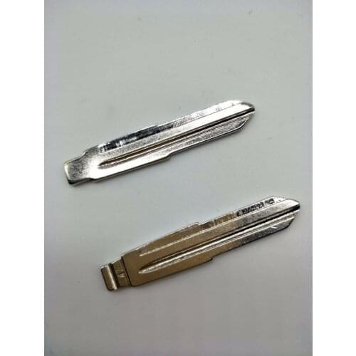 10Pcs/lot Best Metal Blank Uncut Flip Remote Key Blade Type NO.47 for Changan