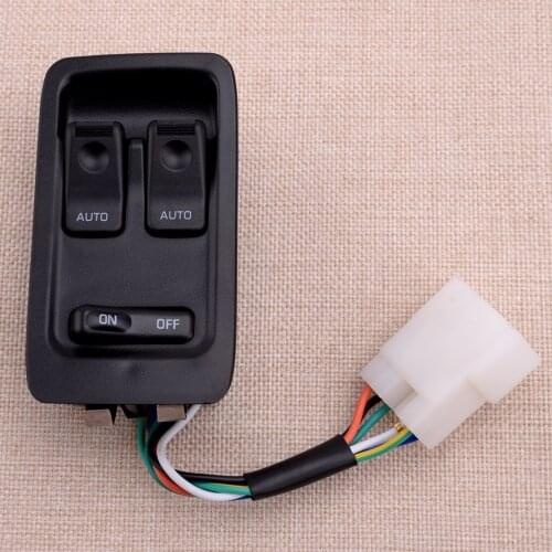 Car Left Front Master Window Control Switch fit for Mazda RX7 1993 1994 1995 1996 1997 1998 1999 2000 2001 2002 FD14-66-350C