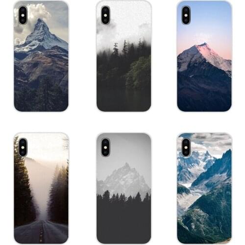 For Samsung A10 A30 A40 A50 A60 A70 M30 Galaxy Note 2 3 4 5 8 9 10 PLUS Peak Forest Accessories Phone Cases Covers