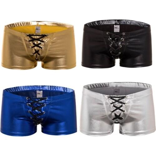 Men Surf Board Shorts Lacing Bronzing Bling Casual Shorts Sexy Fitness Boxershorts Trunks Swimwear Sports Beach Bikini Swimsuit