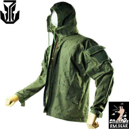 DMGear Tactical Wind Coat Jacket Soft Shell Zipper night sand Coat