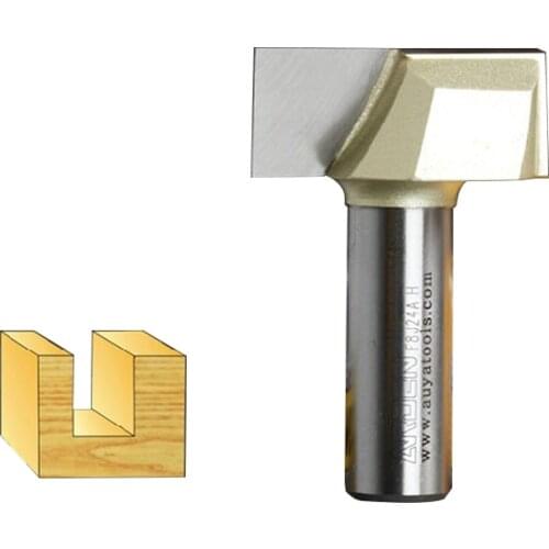 End Mill Tool Insert Arden Router Bit Tungsten Cleaning Bottom End Milling Cutter- 1/2*50mm*15mm - 1/2'' Shank - Arden A0117478