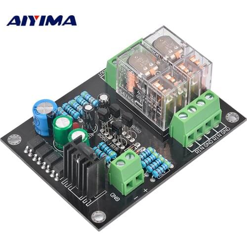 AIYIMA 2.0 Omron Car Speaker Protection Board kit Parts reliable Performance 2 Channels 300w Assembled Board For Amplifier DIY