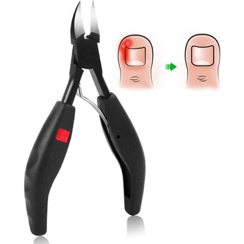 1PC Toe Nail Cuticle Clippers Nail Correction Ingrown Toenails Nippers Cutters Dead Skin Remover Stainless Nail Art Tool
