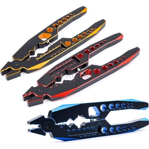 RC All-Metal Multifunction Shock Absorbing Tool Pliers Ball Nose Pliers for Remote Control Car Assembly Suspension Lever Tool