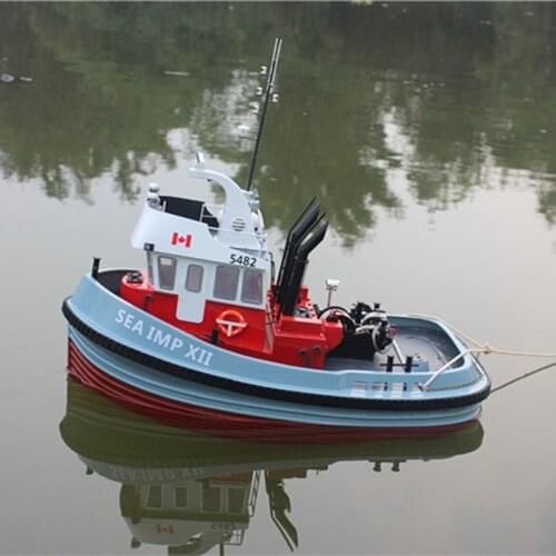 50CM 1:20 SEAMIP (Fraser River) tugboat model jacket double-shot simulation dynamic remote control boat model ktis
