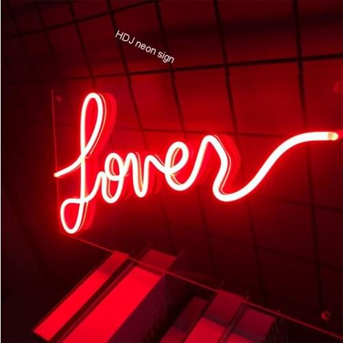 Custom Neon Sign love Phrase Led Transparen Wedding Wall Art Home Bar Light Personalized Decor wedding