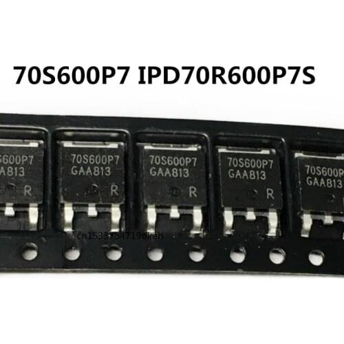 Original 5pcs/ 70S600P7 IPD70R600P7S TO-252 700V 20.5A