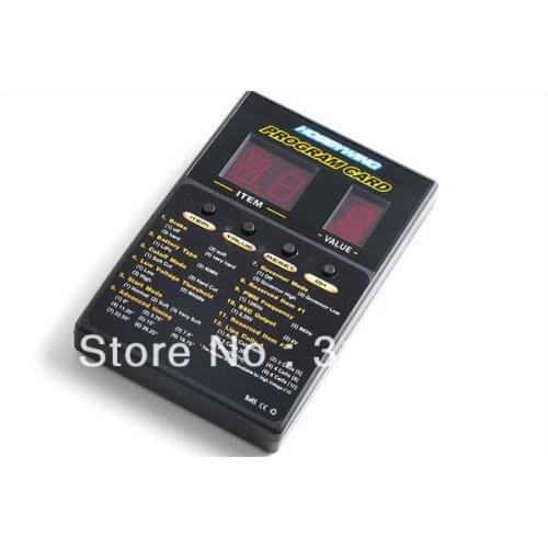 Hobbywing RC Program Card LED Program Box 2A 86020020 Programm Card For Platinum series brushless ESC Airplane And helicopter