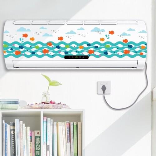 [shijuekongjian] Small Fishes Rivers Wall Stickers DIY Animal Theme Home Decor Sticker for Kids Room Nursery Decoration