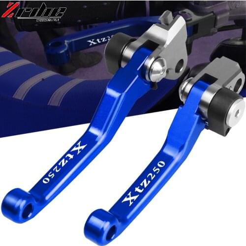 FOR YAMAHA XTZ250 XTZ 250 2006 2007 2008 2009 2010 2011 2012-2017 Foldable Brake Clutch Lever Dirt Pit Bike Brake Clutch Levers