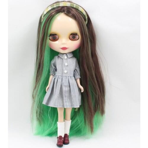 Mixed hair Nude blyth Doll Factory doll Suitable For DIY 558833
