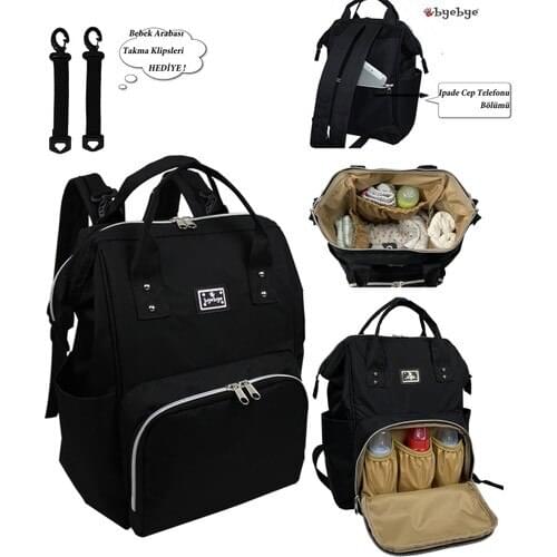 Bye Bye Paris Mommy Baby Care Bag Waterproof Fabric Large Capacity Travel Nursing Backpack High Quality Thermal Bottle Pocket