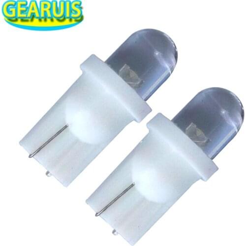 100pcs T10 DC 6V 194 #555 Led Lights DC 6.3V No-Anti Ghosting for Game Machine white red blue yellow DC6V