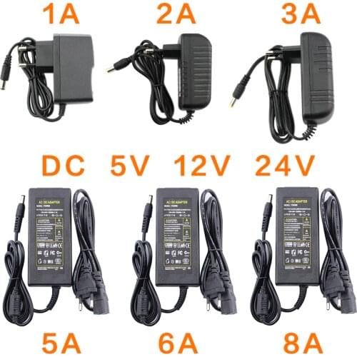 Power Supply 220V TO 12V AC DC Adapter 5V 9V 10V 12V 14V 15V 24V 1A 2A 3A 5A 6A 8A 10A AC TO DC Hoverboard Charger Adapter 5 24V