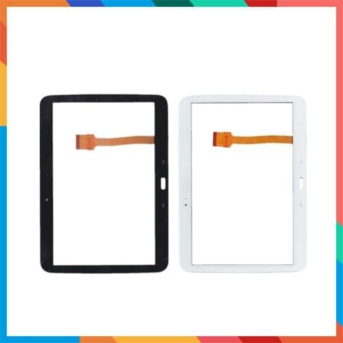 10.1" For Samsung Galaxy Tab 3 10.1 GT-P5210 P5200 P5210 Tablet Touch Screen Digitizer Sensor Front Outer Glass Lens Panel