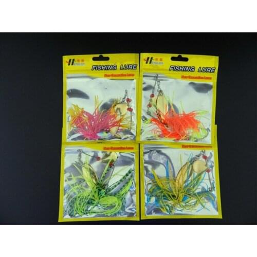 10pcs/lot SB005 the whole network of the hot metal bait exposure biggest beard guy spinnerbait