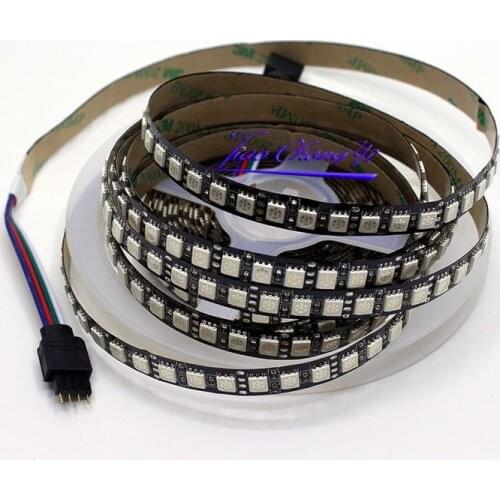 DC 12V 5M 5050 SMD LED strip light Flexible Light 120LED/m RGB Tape lamp Non-waterproof IP20