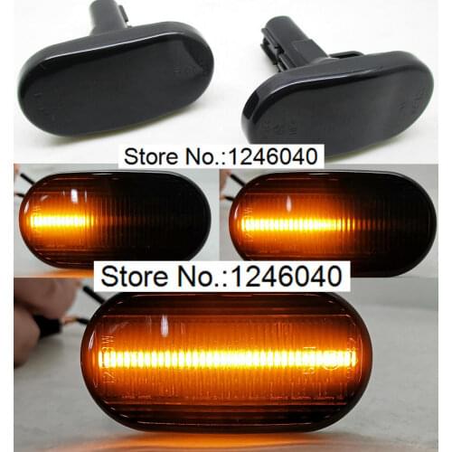 2PCS Led Dynamic Side Marker Turn Signal Indicator Repeater Light For SUZUKI JIMNY JB64W JB74 JB23 ジムニー/JB64 1999-2019