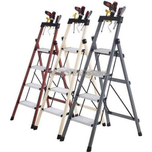 Household Ladder, Folding Ladder, Thickened Miter Ladder, Mobile Stair, Telescopic Ladder, Step Ladder, Multifunctional Indoor L
