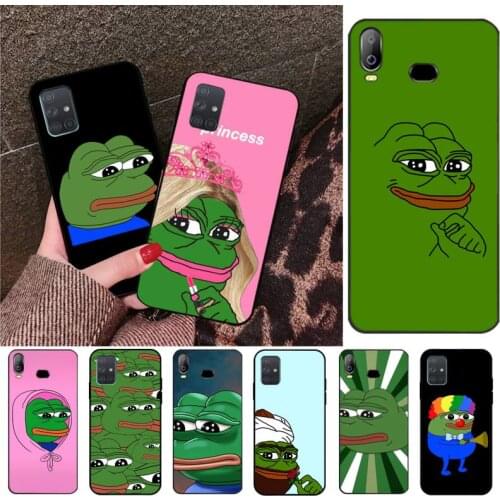 The Frogs Pepes Phone Case For Samsung Galaxy A21S A01 A11 A31 A81 A10 A20E A30 A40 A50 A70 A80 A71 A51