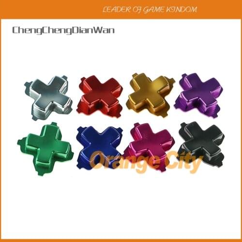 ChengChengDianWan Aluminum Alloy D-Pad Dpad D pad Key Button Replacement for Xbox one xboxone Controller Metal Direction Button