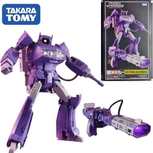 TAKARA TOMY Action Toy Figures MP-29 Transformers MP29 Master First Edition MP 29 Defense Staff Shock Wave Spot