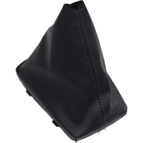 Car Gear Shift Knob Gaiter Boot Cover For Audi A4 (2001-2008) B6 (2001-2005) A6 C5 (2001) Seat Exeo (2011) Leon (2000)