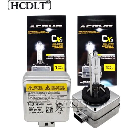 HCDLT 2PCS D3S Xenon Bulb 35W 6000K 4300K 5000K 8000K 10000K 55W D1S HID Xenon Bulb For Car Headlight A1 A3 A4 A5 A6 Q3 Q5 Q7