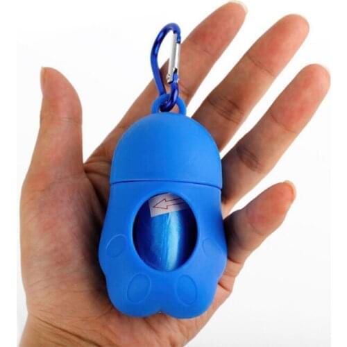 Small Dog Garbage Bag Storage Box Pet Waste Bag Dispenser Waste Poop Bag Dispenser Dog Accessories