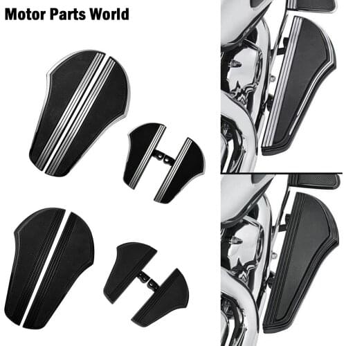 Motorcycles Front Rear Driver Passenger Floorboards Foot Peg For Harley Touring Street Glide Roadking Softail Slim FLS Dyna FXDB