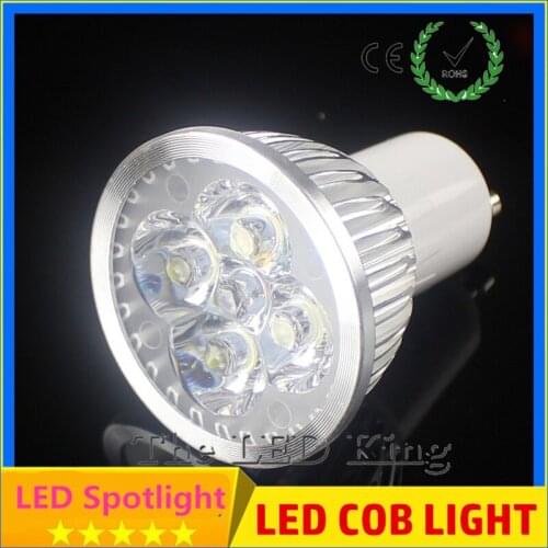New CREE MR16 GU5.3 LED spot light lamp 12V 220V 110V 3W 4W 5W LED Spotlight Bulb Lamp GU10 WARM /COOL white free shipping