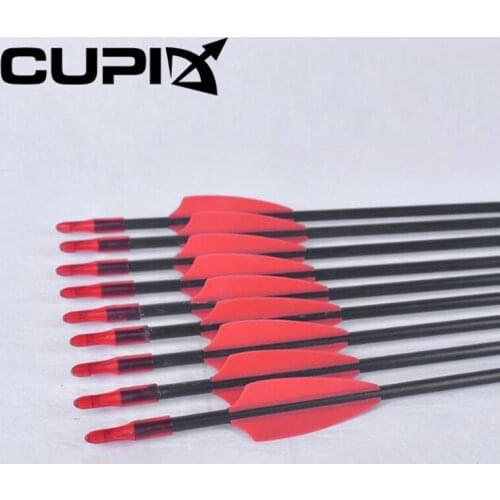 79cm 6/12/24pcs Archery Fiberglass Arrows Hunting Spine 800 Arrow OD6mm Recurve Bow Accessory Shooting