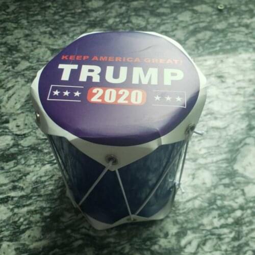 Trump President 2020 US Election Paper Casirola Cheering Drum Keep America Great