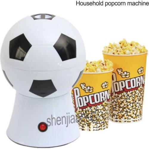 Creative Home popcorn machine Electric Mini volleyball football basketball DIY MINI Popcorn Machine Popcorn Maker 110-240v 1pc
