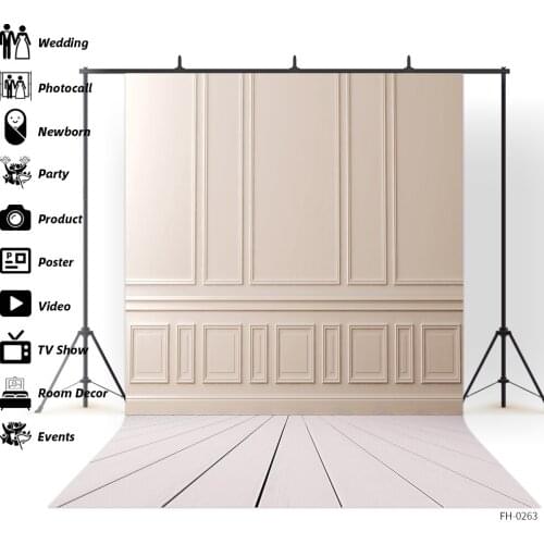 Interior Wood Board Wooden Floor Vinyl Backdrops Photography /Backgrounds For Photo Studio Newborn Children Photophone Photozone
