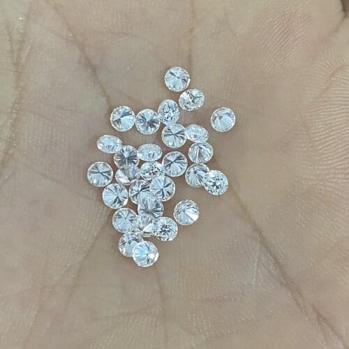 100% Natural Diamonds 3mm 0.11 Carat VS Clarity FG Color Loose White Round Shape Stone For Ring Making