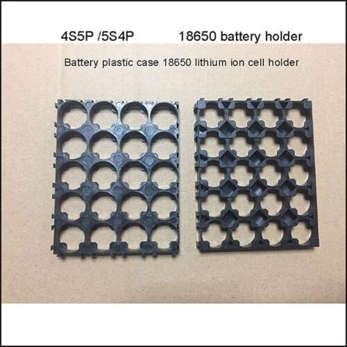 4S5P 5S4P 18650 battery holder cylindrical batteryies plastic case 18650 lithium ion cell holder