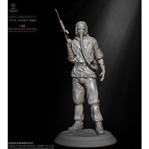 50mm 1/35 Resin model kits figure colorless and self-assembled TD-2741