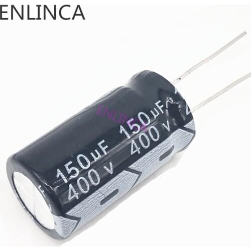 6pcs/lot 150UF 400V 150UF aluminum electrolytic capacitor size 18*30mm T23 20