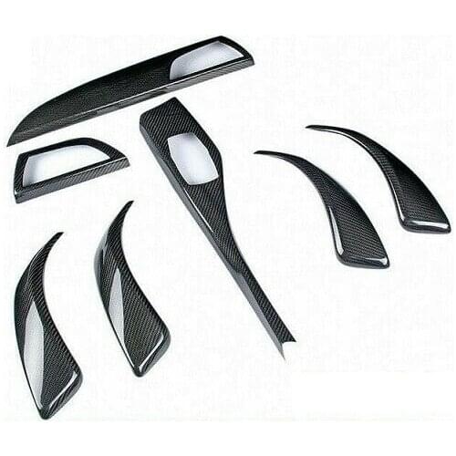 Carbon Fiber Interior Cover Trims Car Accessories Fit for BMW F20 F21 F22 120i M135i 118i 7pcs