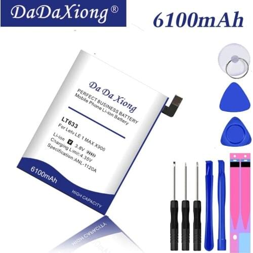 5800mAh LT633 Battery for Letv Le 1 Max X900 Le one Max X900 Battery